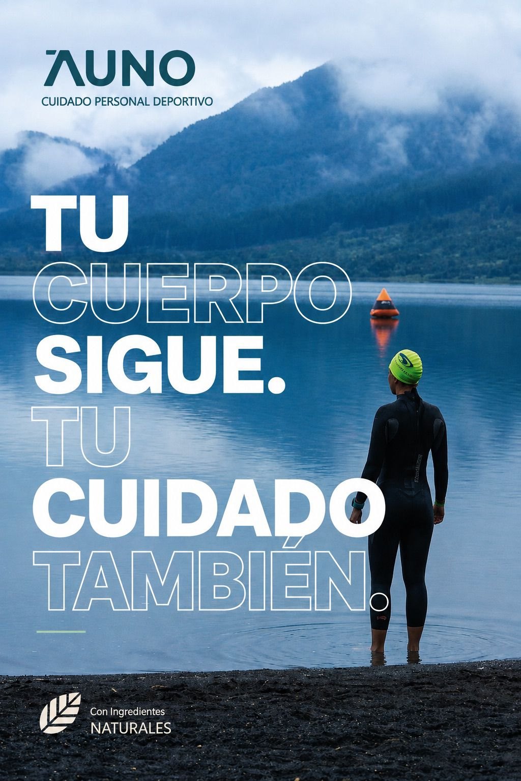 AUNO — Cuidado Personal Deportivo. Tu cuerpo sigue. Tu cuidado también.